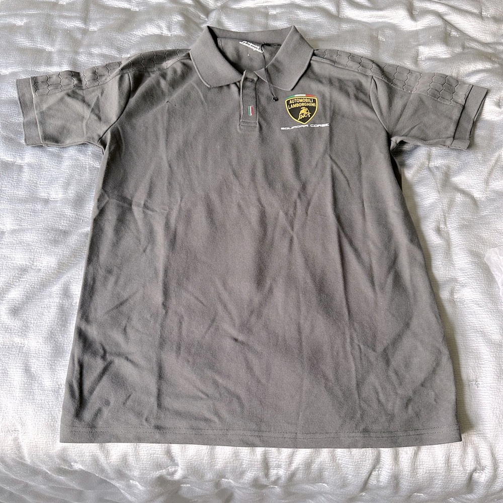 🏎️ MENS LAMBORGHINI POLO SHIRT. SIZE L